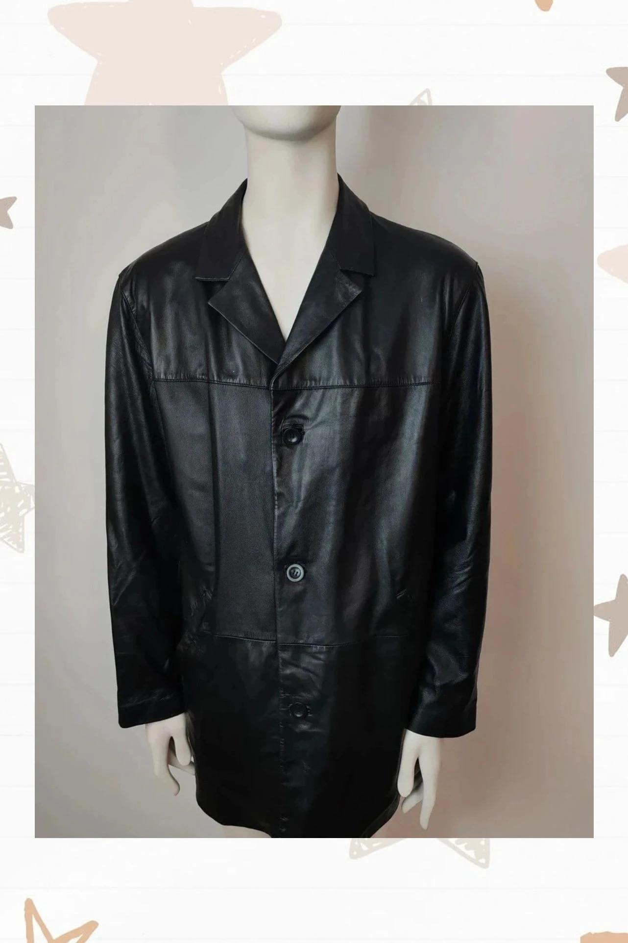Chaqueta larga hombre Cortefiel grande